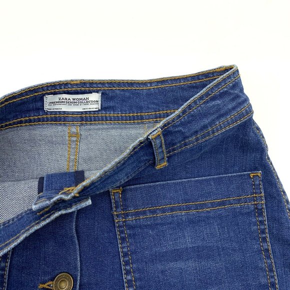 Zara Denim Skirt - Picture 3 of 9